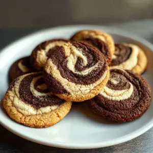 Irresistible Zebra Cookies with Perfect Swirls