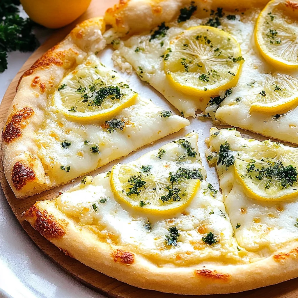 Lemon Pizza