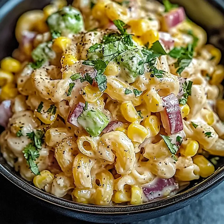 Mexican Street Corn Pasta Salad is a must-try dish!