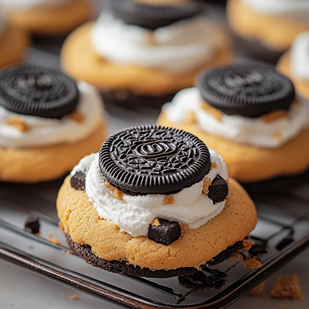 Oreo S'mores Cookies