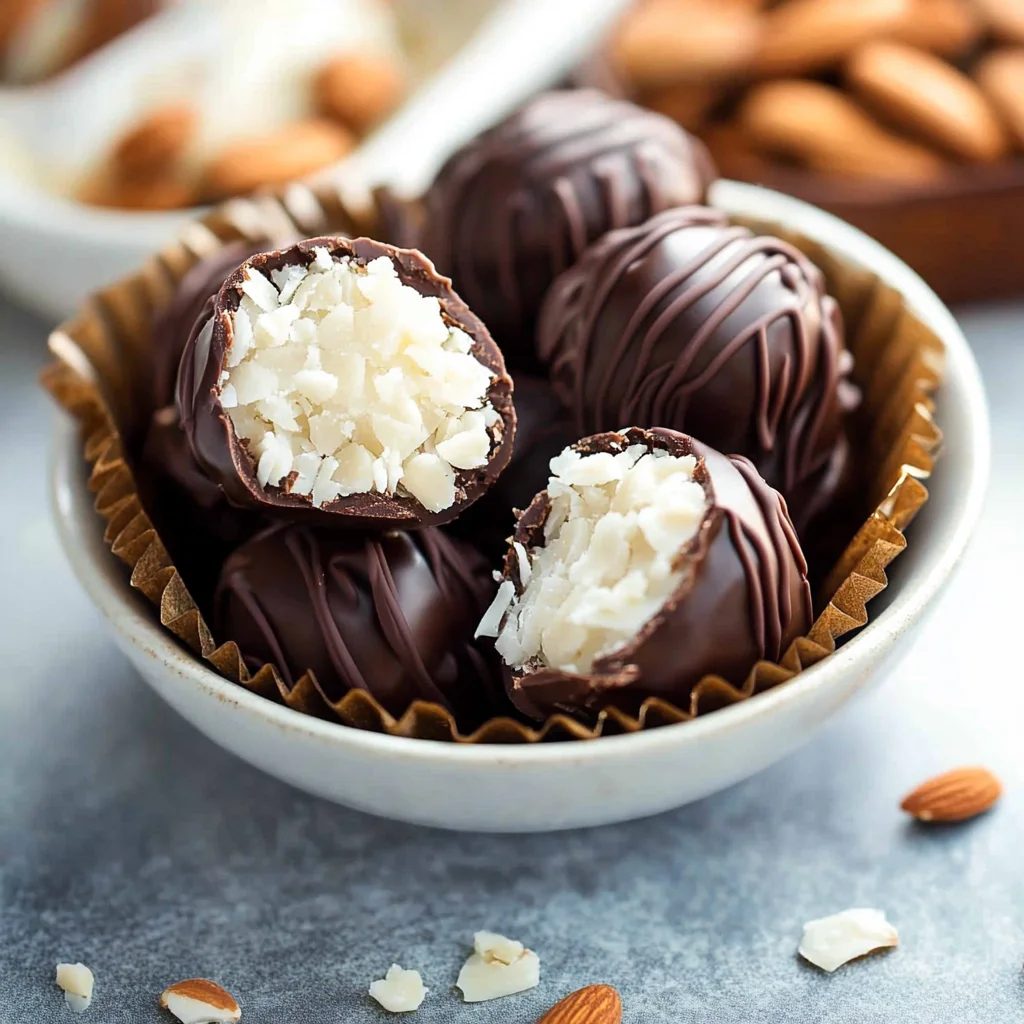 Almond Joy Truffles