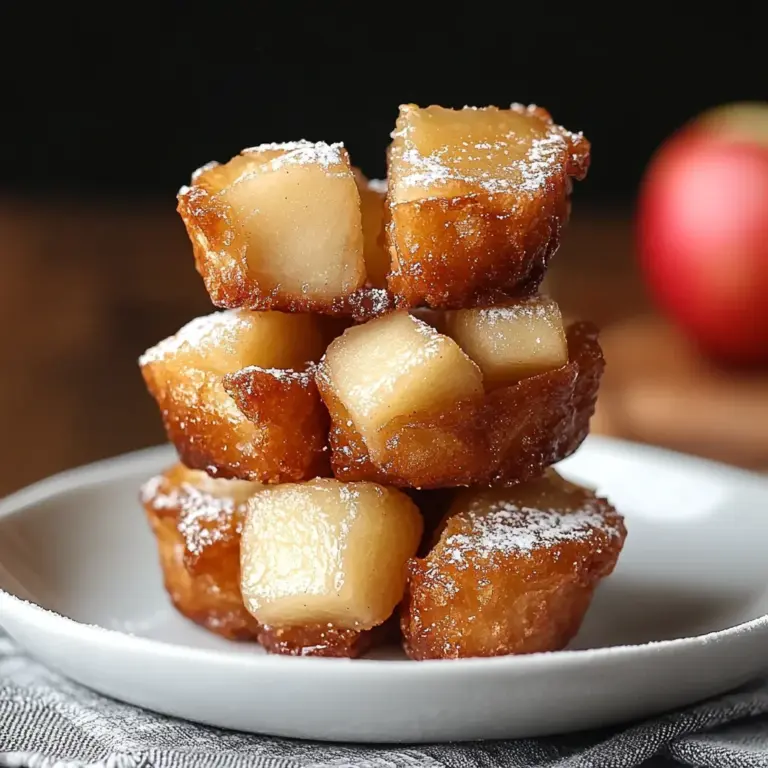 Apple Fritter Bites