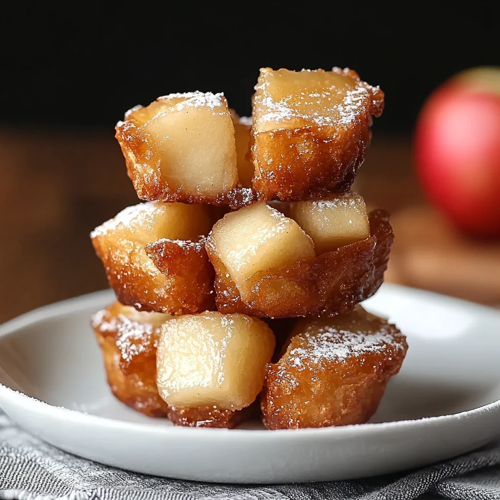 Apple Fritter Bites
