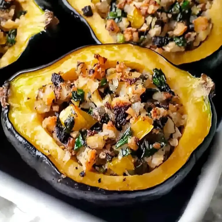 Autumn Stuffed Acorn Squash
