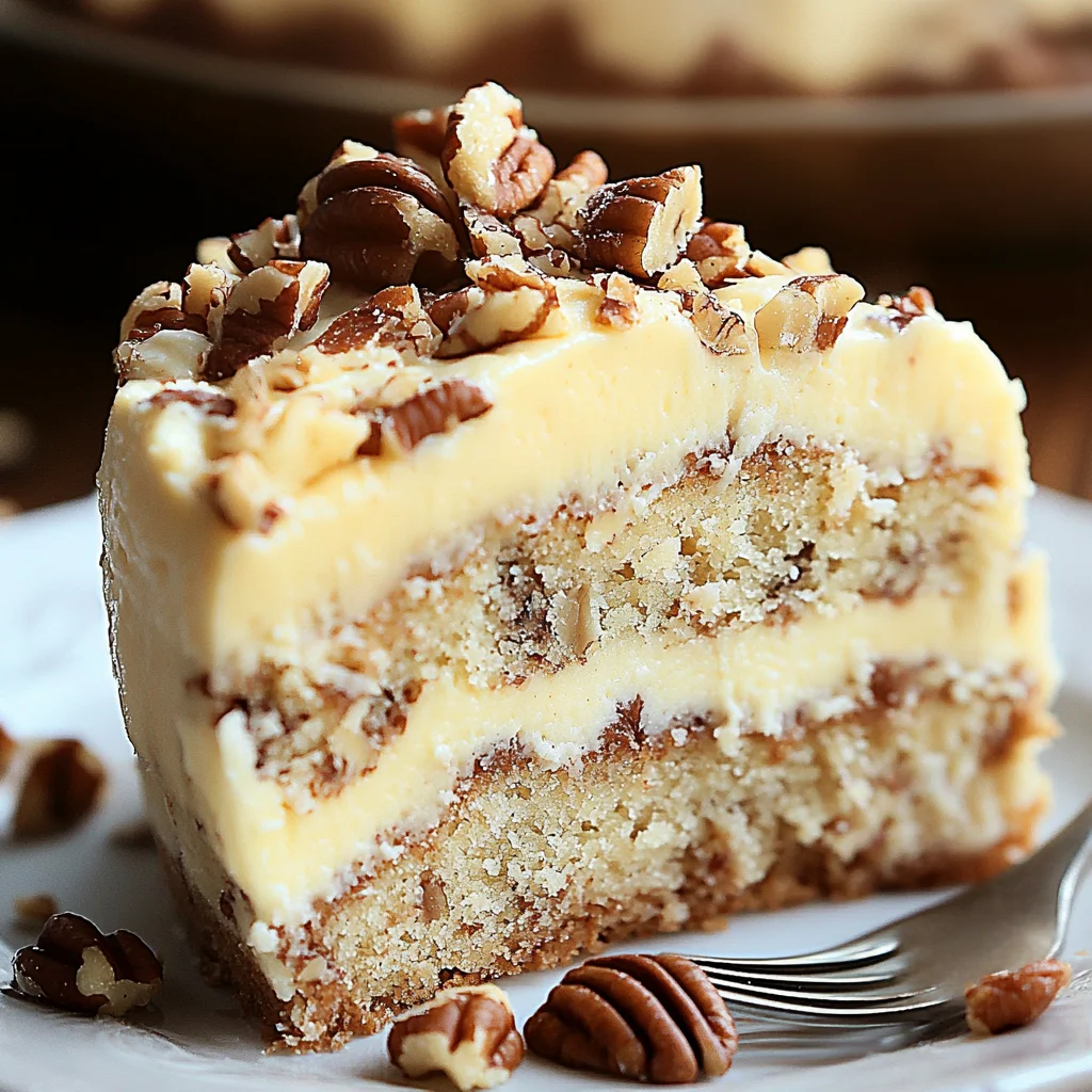 Butter Pecan Bliss Cake: A Toasty, Creamy Dream That’s Pure Comfort in Every Slice