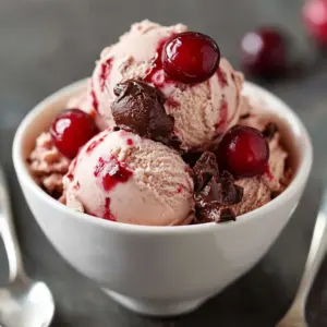 Cherry Coke Ice Cream