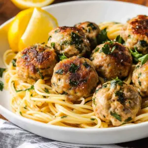 Chicken Piccata Meatballs