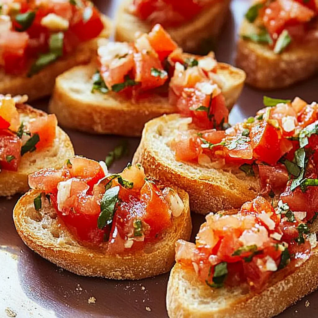 Classic Bruschetta Recipe