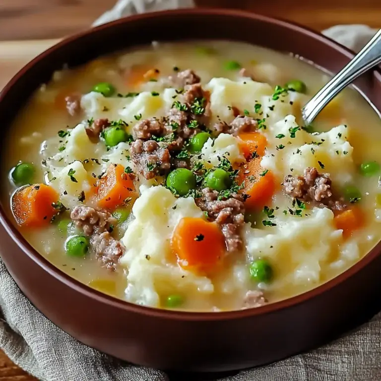 Comforting Shepherd's Pie Soup Recipe