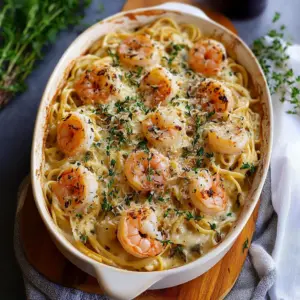 Creamy Seafood Tetrazzini With Shrimp