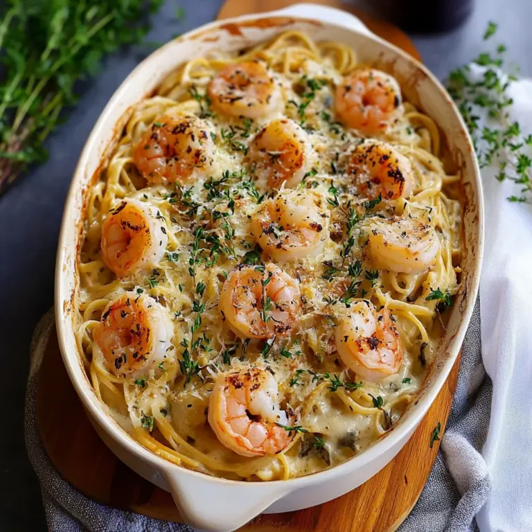 Creamy Seafood Tetrazzini With Shrimp