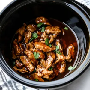 Crockpot Bourbon Chicken