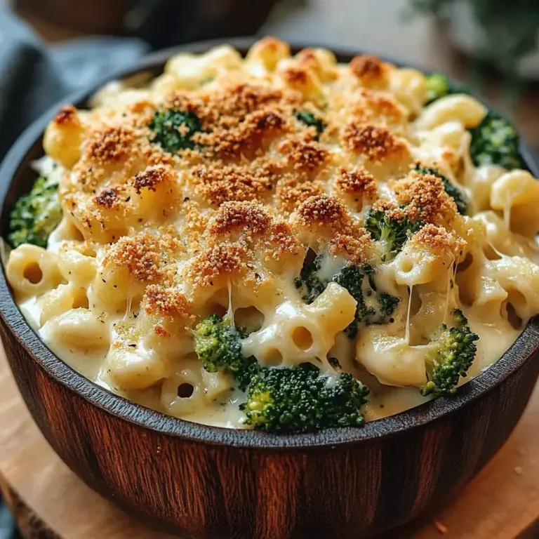 Fall Crockpot Mac and Cheese with Broccoli