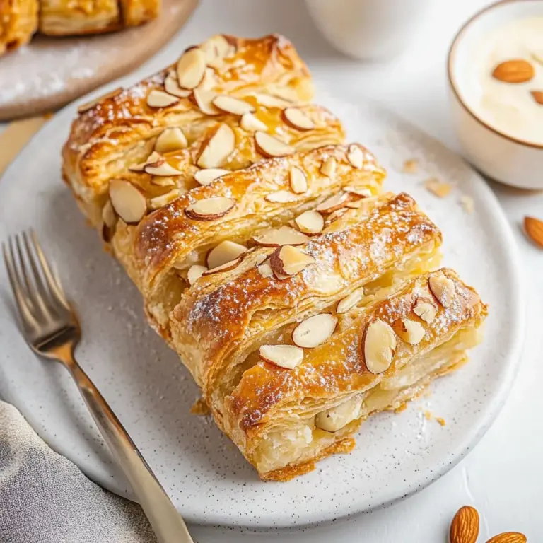 Flaky Sweet Almond Pastry