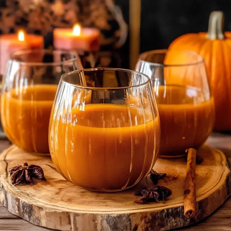 Harry Potter Pumpkin Juice