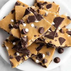 Healthy Cookie Dough Bark