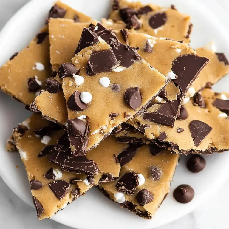 Healthy Cookie Dough Bark