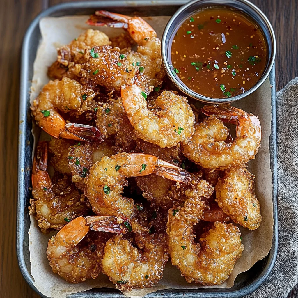 Hot Honey Fried Shrimp