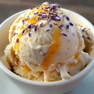 Lavender Honey Ice Cream Recipe