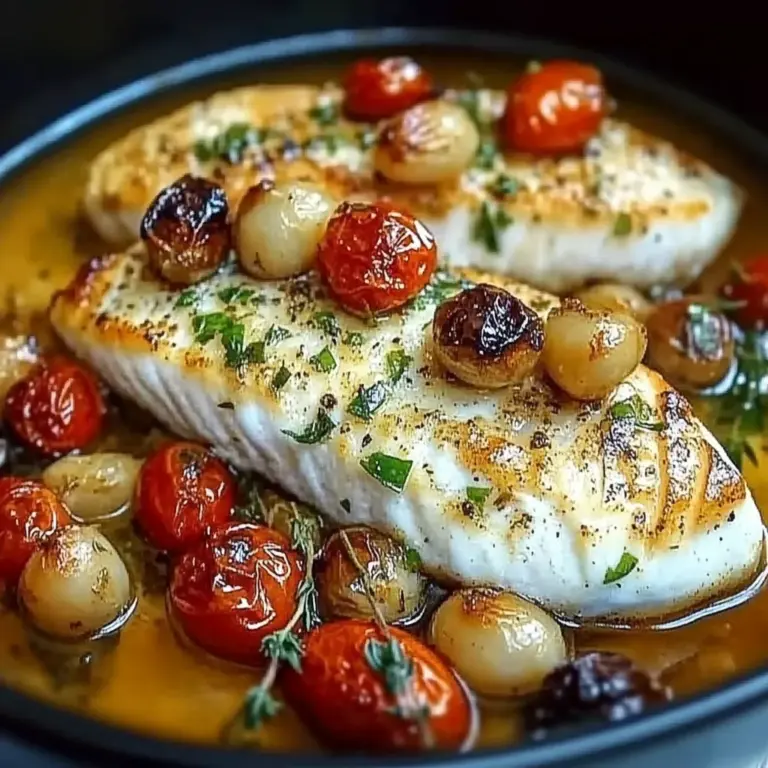 Mediterranean Baked Fish