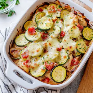 Mediterranean Chicken Zucchini Bake: A Delicious & Healthy Recipe
