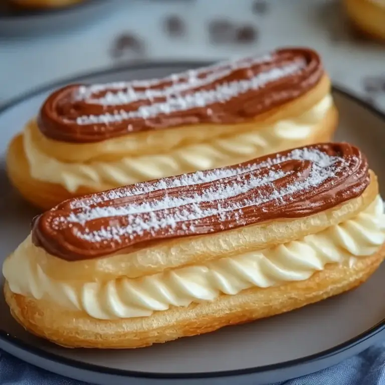 Milk Tart Éclairs