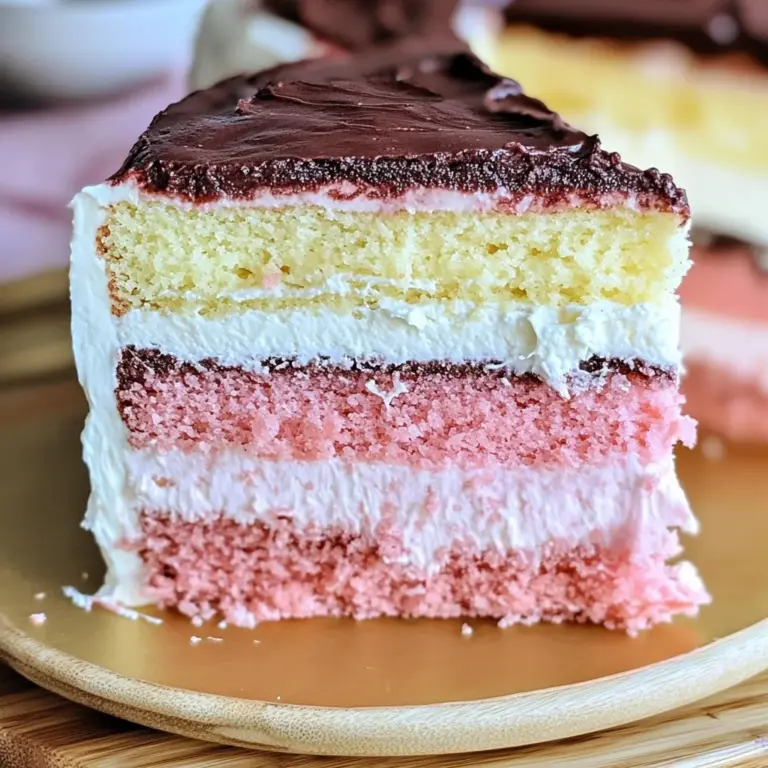 Neapolitan Cake