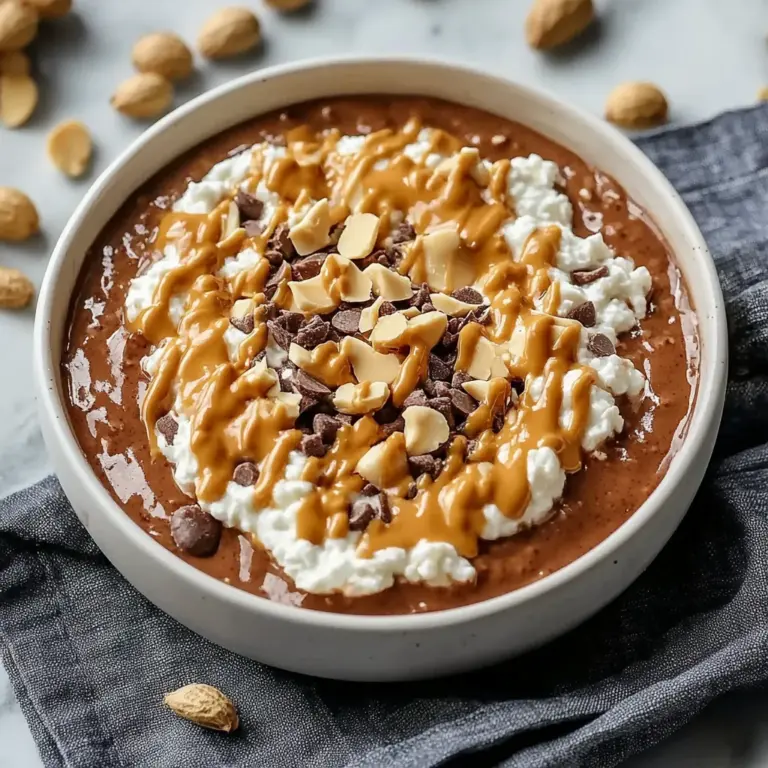 Peanut Butter Cottage Cheese Bowl: A High-Protein Breakfast Idea