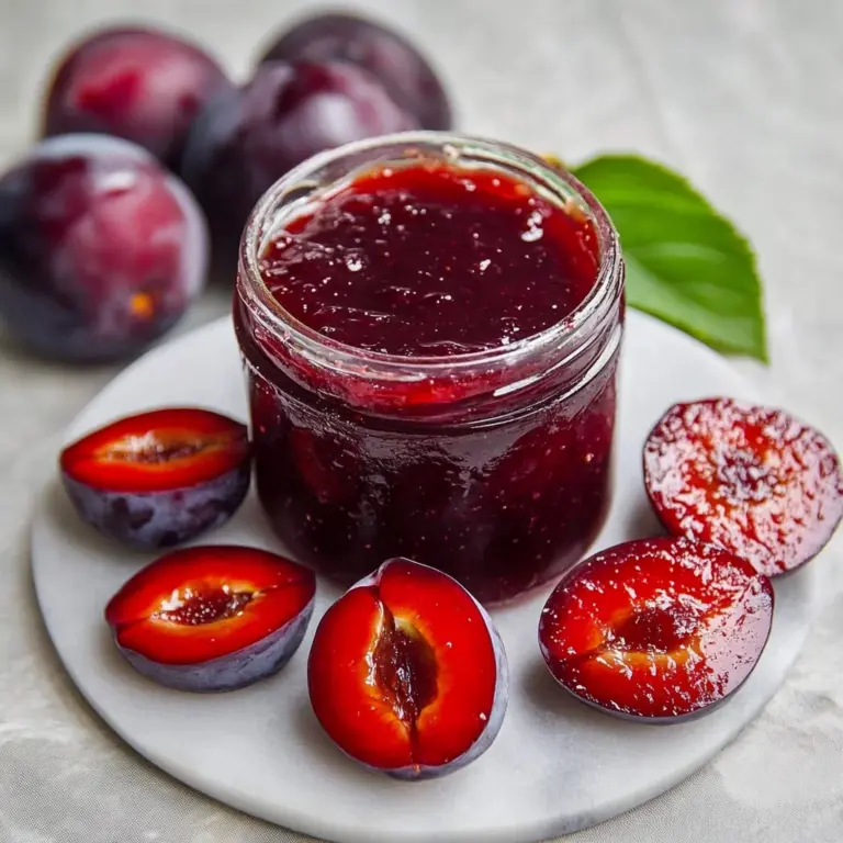 Plum Jam Recipe