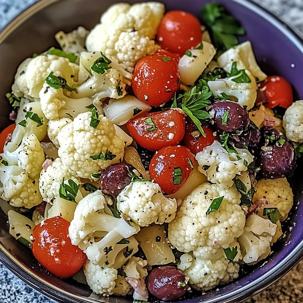 Sicilian Cauliflower Salad