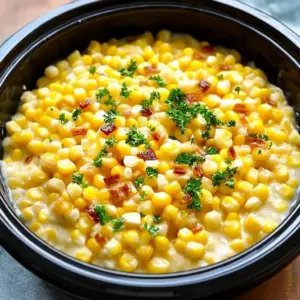 Slow Cooker Creamed Corn