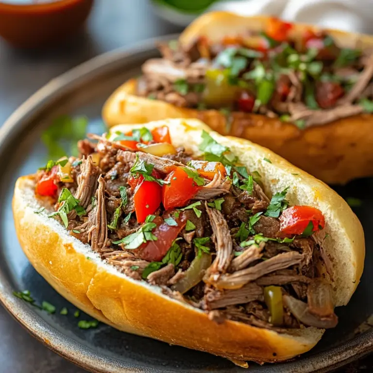Slow Cooker Italian Beef