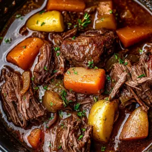 Slow Cooker Pot Roast apple vinegar