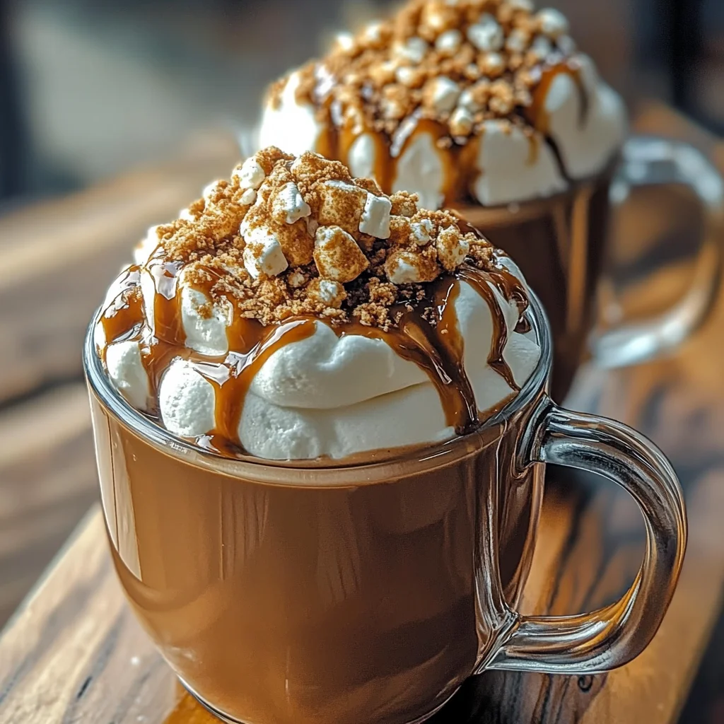 S'mores Whipped Hot Cocoa