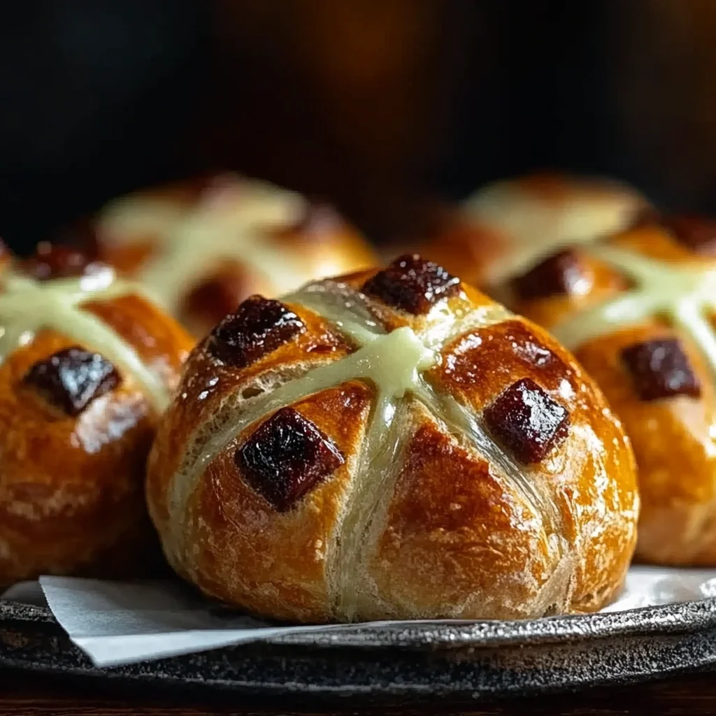 Sourdough Hot Cross Buns Recipe