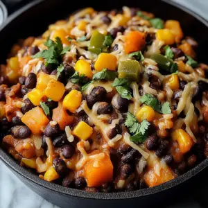 Southwest Black Bean Skillet Recipe