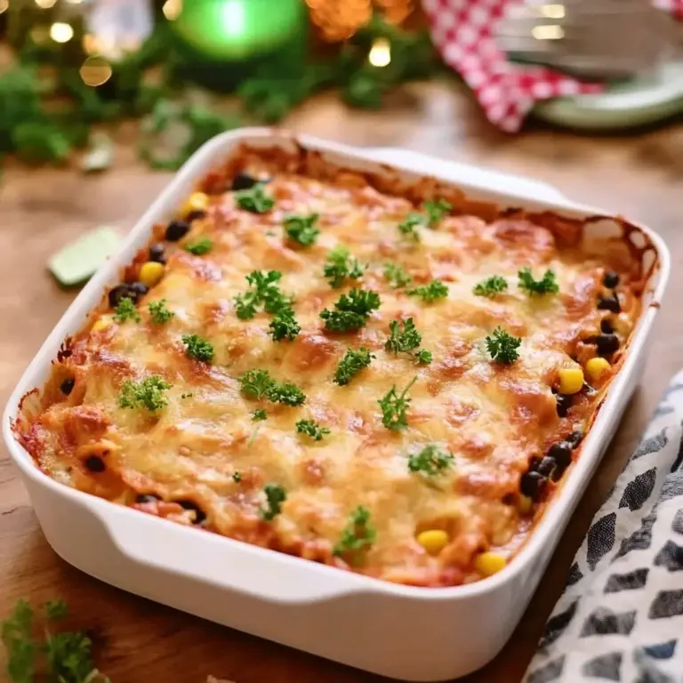 Veggie Mexican Lasagna
