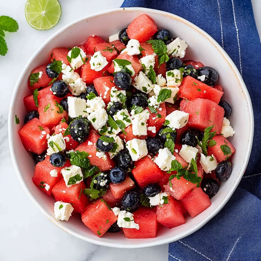 Watermelon Feta Salad