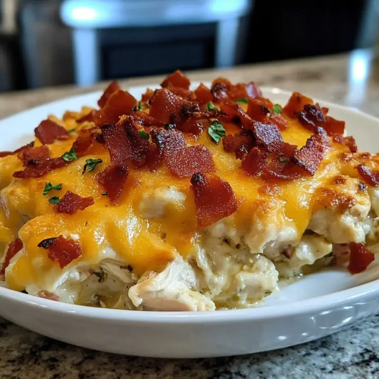 Amazing 25-Minute Crack Chicken Casserole: A Heavenly Dinner