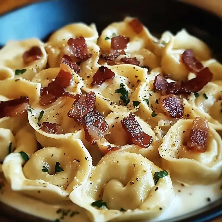 Bacon Cream Cheese Tortellini: A Deliciously Indulgent Recipe You Must Try