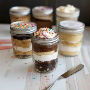 Cake in a Jar Recipe