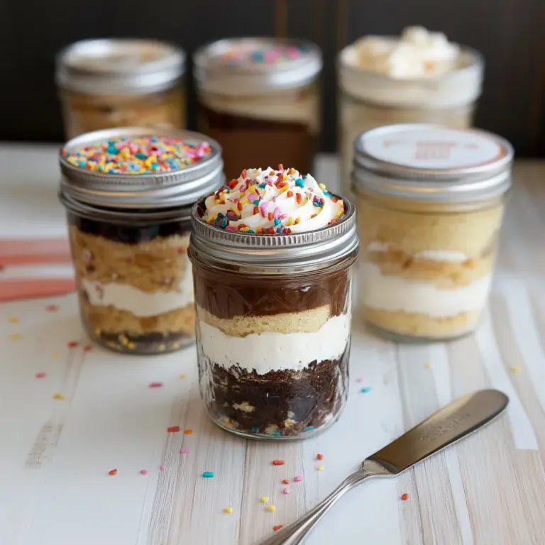 Cake in a Jar Recipe
