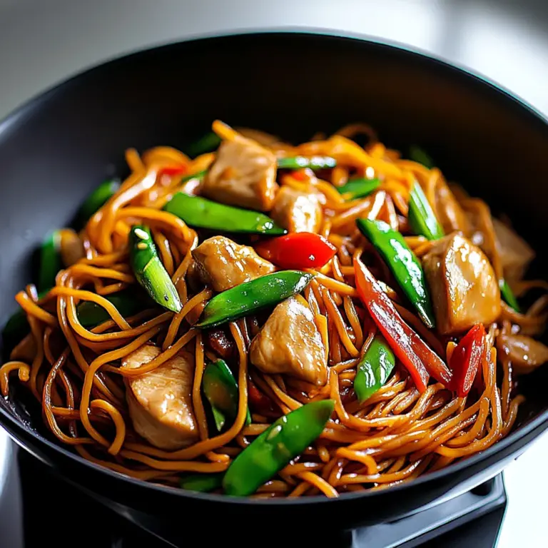Chicken Lo Mein Recipe