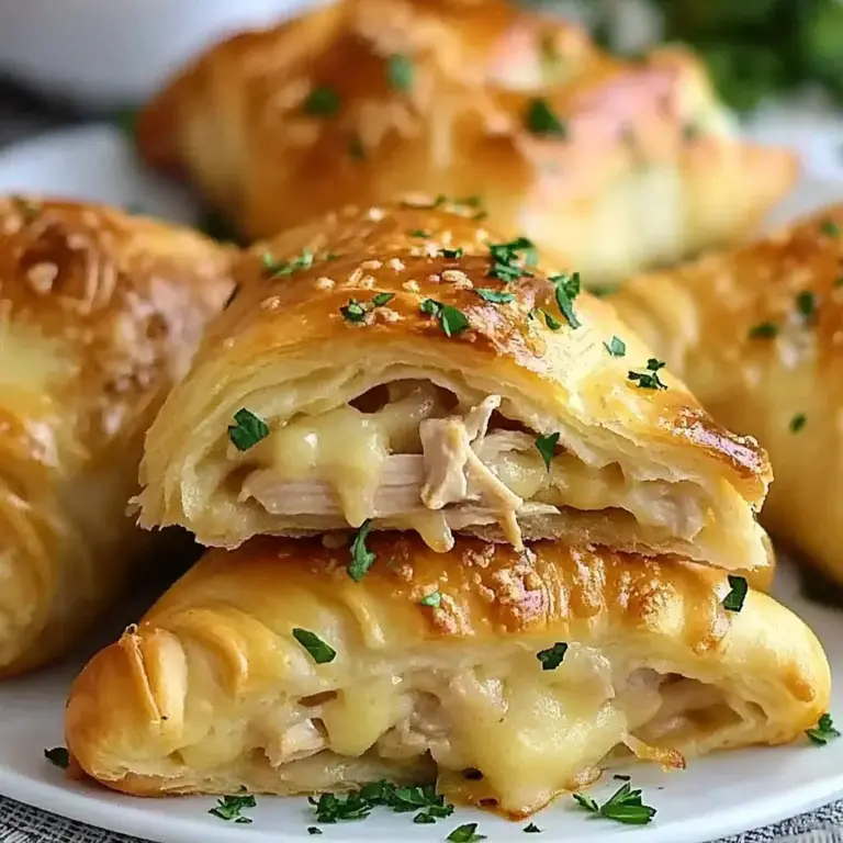Chicken Stuffed Crescent Rolls Recipe - Easy & Delicious