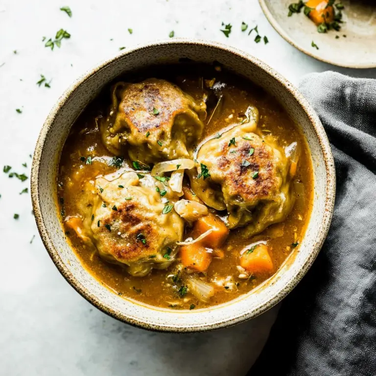 Chicken and Pumpkin Dumplings