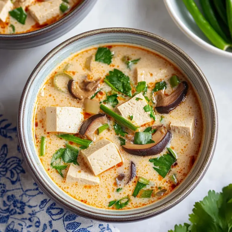 Coconut Tofu Soup