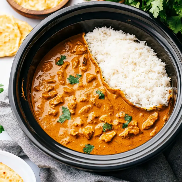 Crockpot Butter Chicken