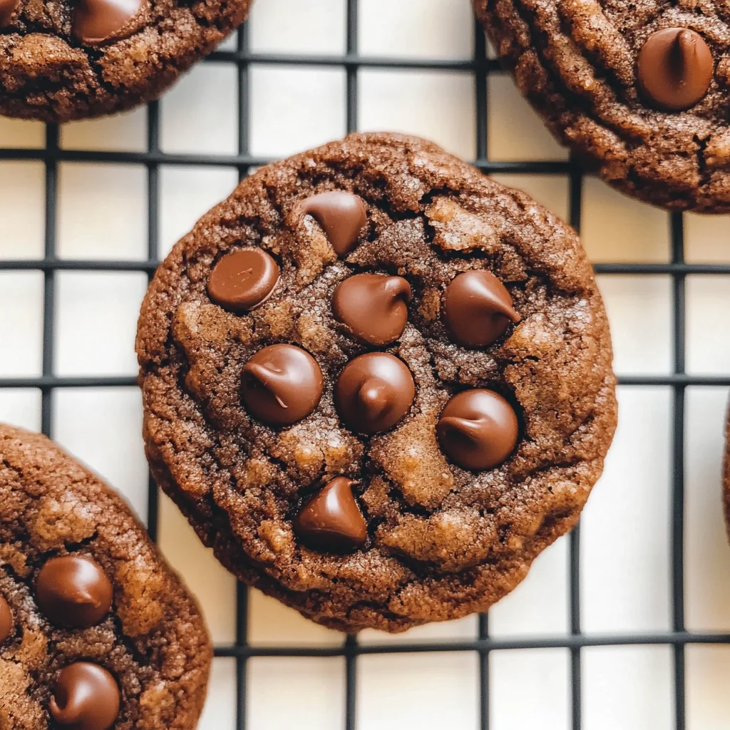 Easy Chocolate Chocolate Chip Cookies
