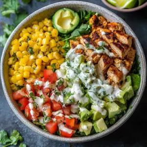 Healthy Chicken Taco Bowls