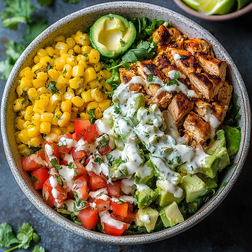 Healthy Chicken Taco Bowls